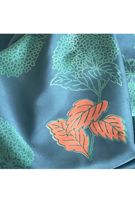 Botanical Peony Teal