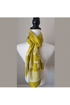 Flamingo Garden Green