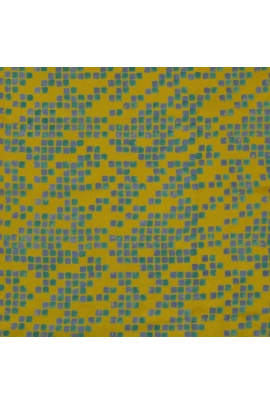 Mosaic Grid -Green Glow