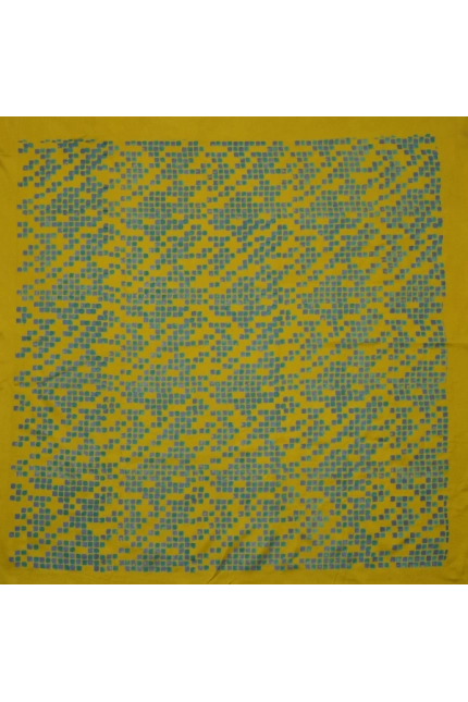 Mosaic Grid -Green Glow