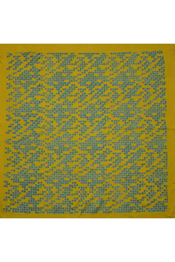 Mosaic Grid -Green Glow