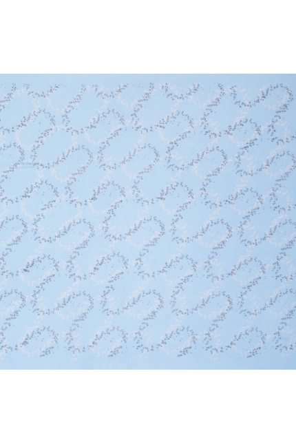 Petal Drift - Blue Aura