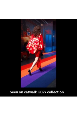 Soft Bloom-Poppy Red